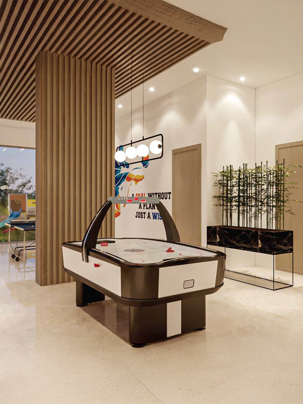 Indoor Board Games Area